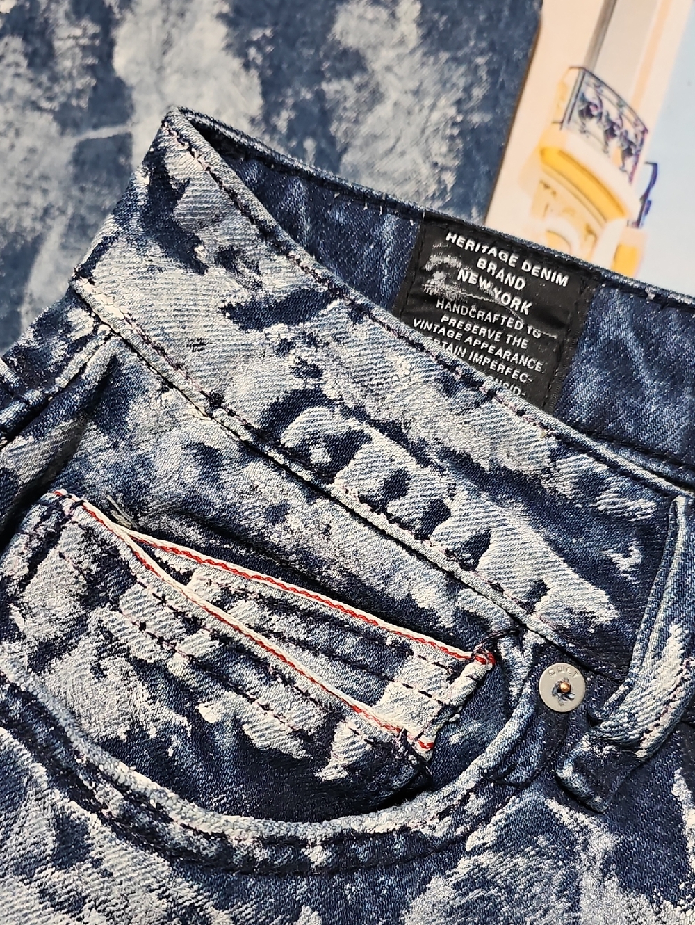 Cult of Individuality New York Rebel Straight Jeans Size 30x34 New - Picture 3 of 9